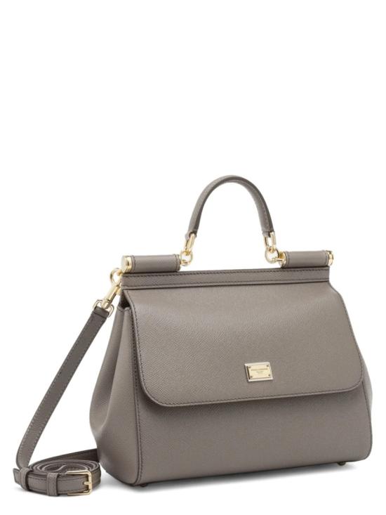  돌체앤가바나 라지 시실리 핸드백 BB6002 B100180045 Grey - DOLCE & GABBANA