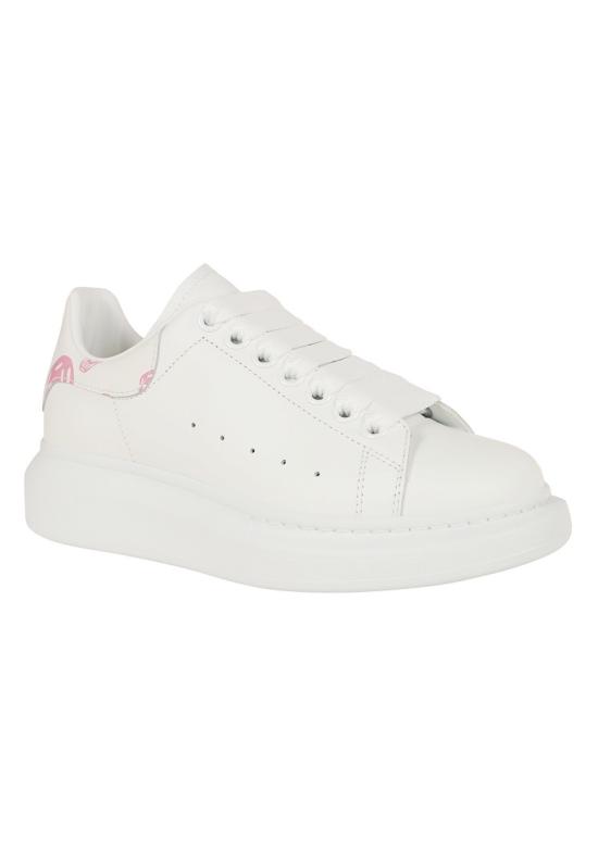 26FW 알렉산더 맥퀸 오버사이즈드 스니커즈 553770 WIAKB White - ALEXANDER MCQUEEN