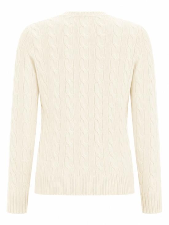 26FW 폴로 랄프로렌 폴로 자수 케이블 니트 스웨터 211971865 001AUTHENTICCREAM Neutrals - POLO RALPH LAUREN