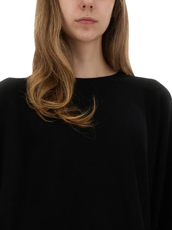 25FW 막스마라 프라이스 파인울 스웨터 2521366101600 022002 Black - MAX MARA