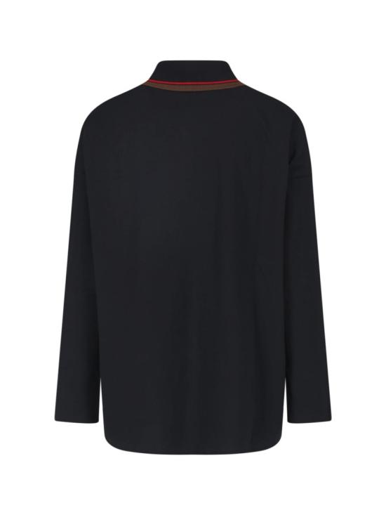 26FW 비비안웨스트우드 폴로 티셔츠 2H010010 J00AUN401 Black - VIVIENNE WESTWOOD