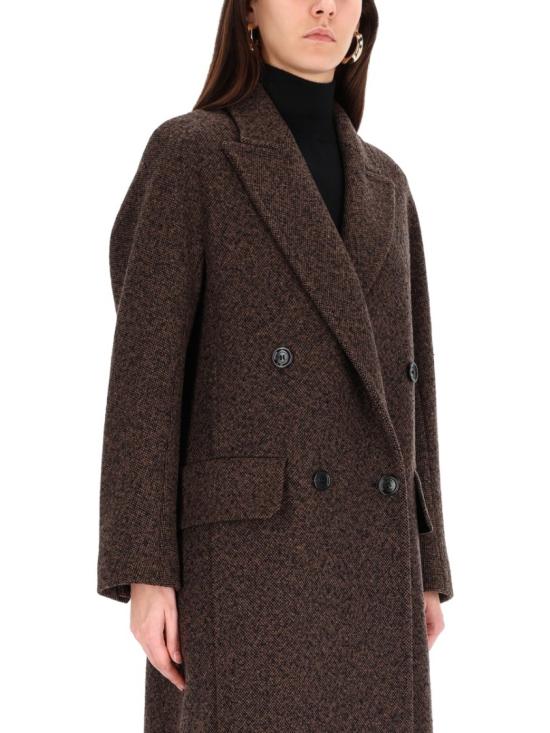 25FW 막스마라 아르코 버진울 코트 2521016443600 713003 Black - MAX MARA