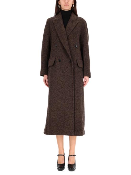 25FW 막스마라 아르코 버진울 코트 2521016443600 713003 Black