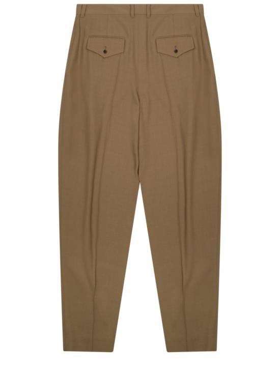  셀린느 울 몬탁 트라우저 RP0DK0V66 15LK Brown - CELINE