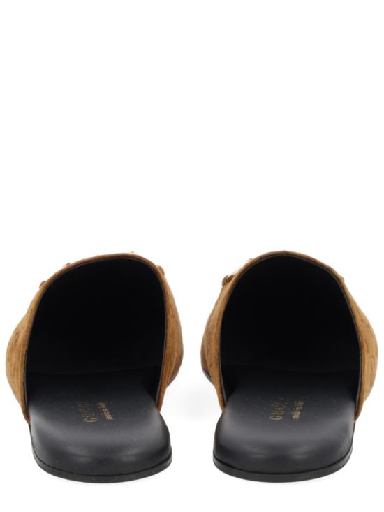  구찌 홀스빗 스웨이드 뮬 849565 AAFQV2118 Brown - GUCCI