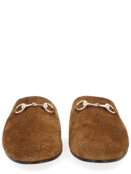  구찌 홀스빗 스웨이드 뮬 849565 AAFQV2118 Brown - GUCCI
