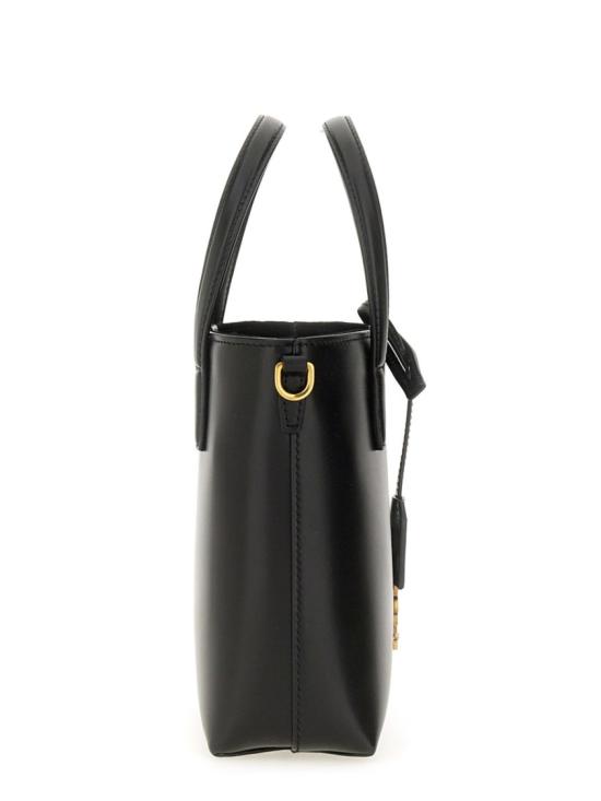  생로랑 박스 레더 미니 토이 토트백 773995 AADDI1000 Black - SAINT LAURENT