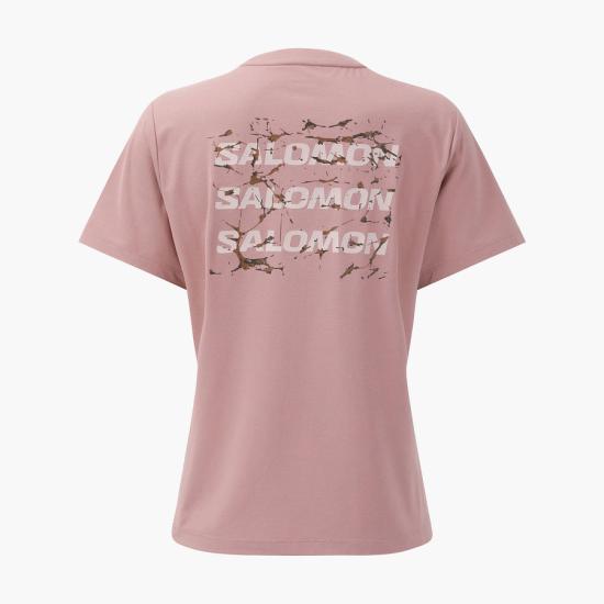 26SS 살로몬 반팔 티셔츠 S263002RTS73 DPK DOM - SALOMON