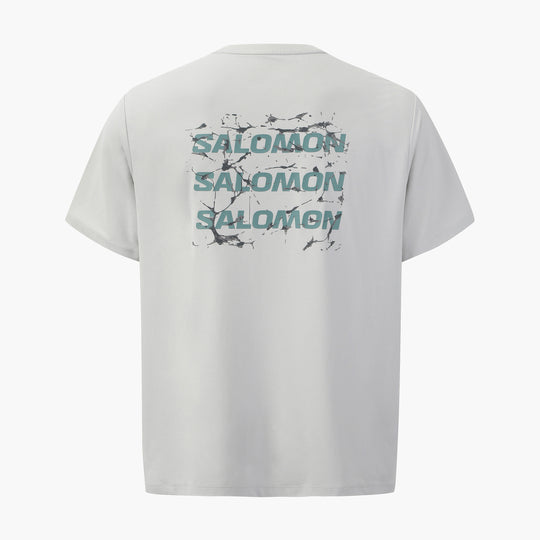 26SS 살로몬 반팔 티셔츠 S263001RTS73 GRY DOM - SALOMON