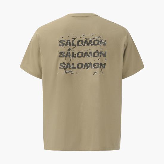 26SS 살로몬 반팔 티셔츠 S263001RTS73 LBR DOM - SALOMON