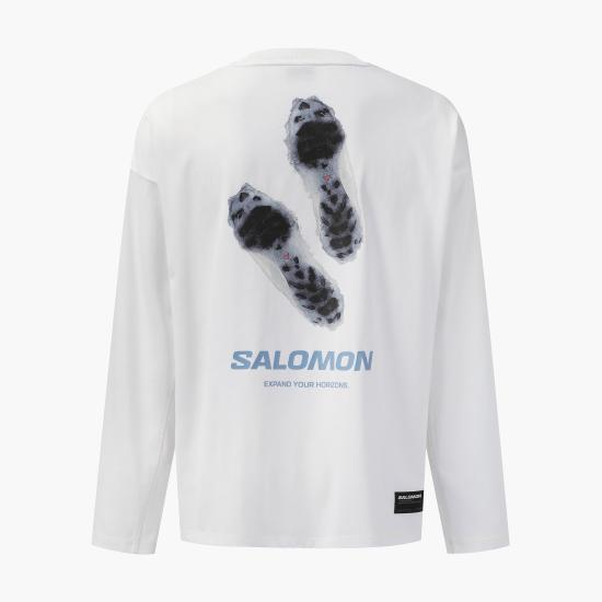 26SS 살로몬 긴팔 티셔츠 S263001HTL81 OWH DOM - SALOMON