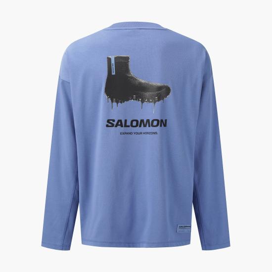 26SS 살로몬 긴팔 티셔츠 S263001HTL81 BNY DOM - SALOMON