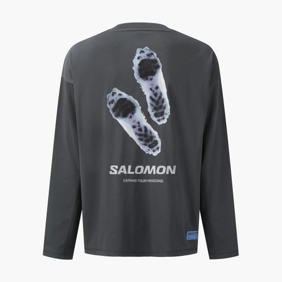 26SS 살로몬 긴팔 티셔츠 S263001HTL81 DCH DOM - SALOMON