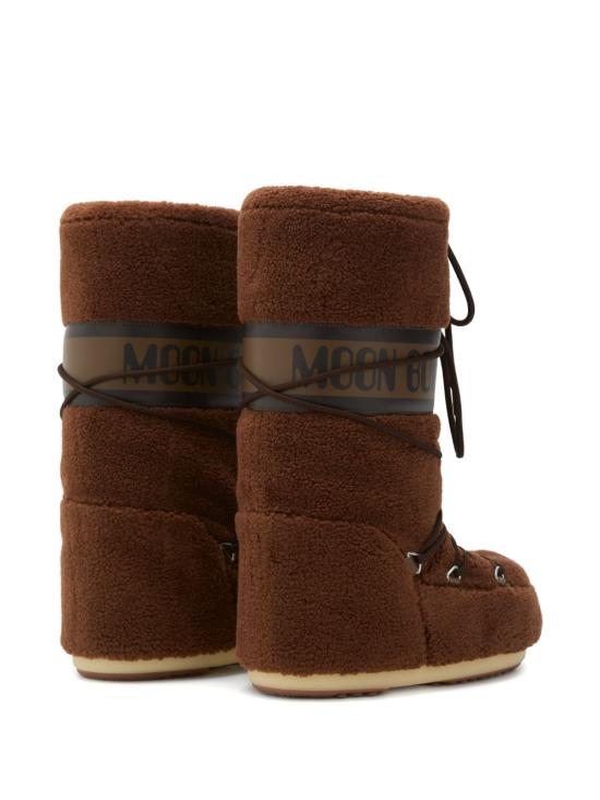 26FW 문부츠 아이콘 플리스 부츠 1403080 M004 BROWN - MOON BOOT