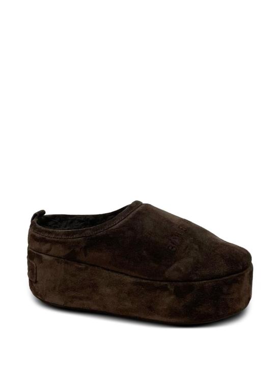 26FW 발렌시아가 알래스카 소프트 플랫폼 뮬 825258 WBFC12929 BROWN