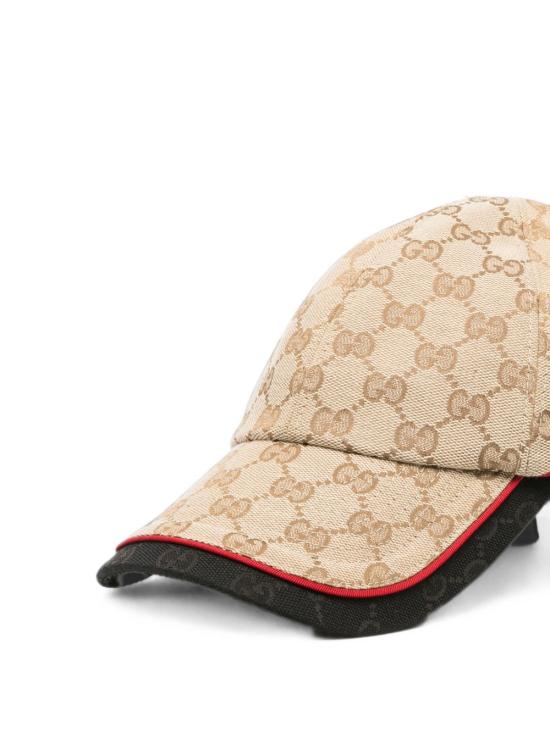 26FW 구찌 GG 코튼 캔버스 베이스볼 캡 GG 코튼 캔버스 베이스볼 캡 A001I2 4HBLB9660 - GUCCI