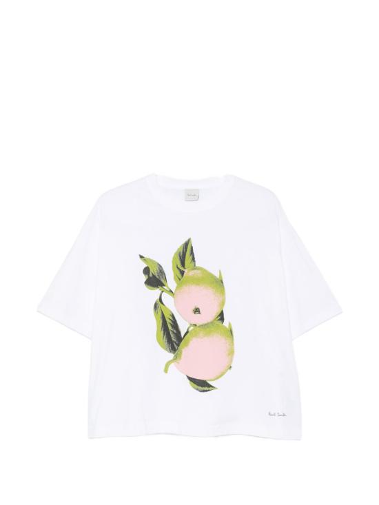 26FW 폴 스미스 반팔 티셔츠 W1R443V WP615601 WHITE