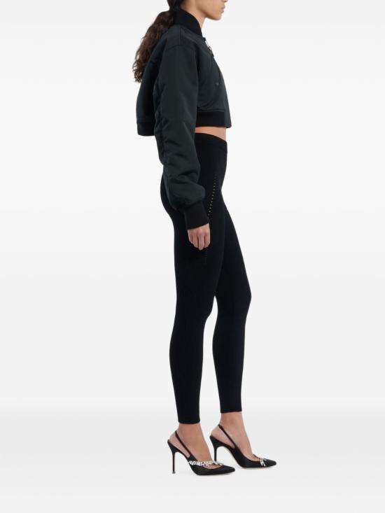 26FW 발렌시아가 테크웨어 비스코스 레깅스 875633 T53551000 BLACK - BALENCIAGA