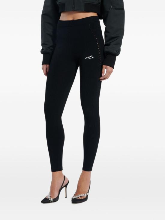 26FW 발렌시아가 테크웨어 비스코스 레깅스 875633 T53551000 BLACK - BALENCIAGA