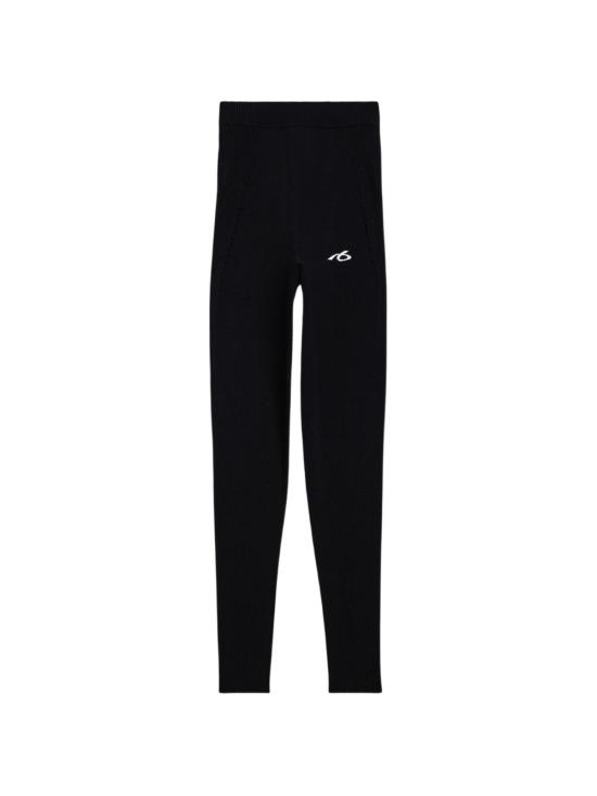 26FW 발렌시아가 테크웨어 비스코스 레깅스 875633 T53551000 BLACK