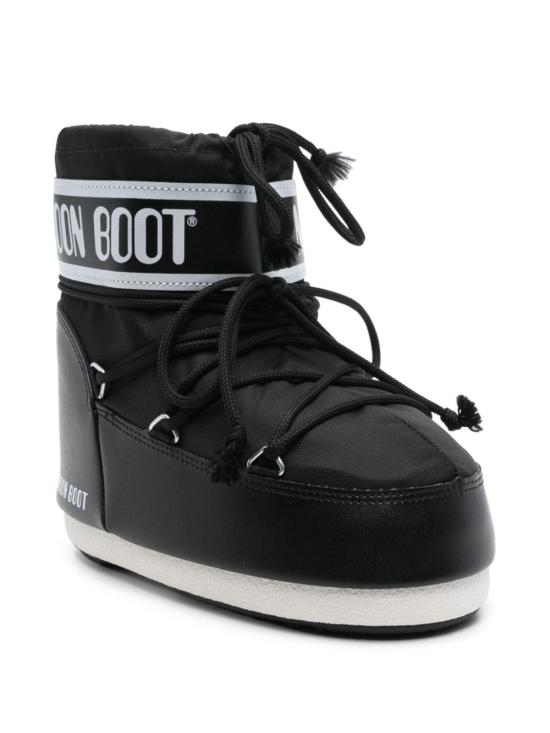 26FW 문부츠 아이콘 나일론 로우 부츠 1409340 N001 BLACK - MOON BOOT