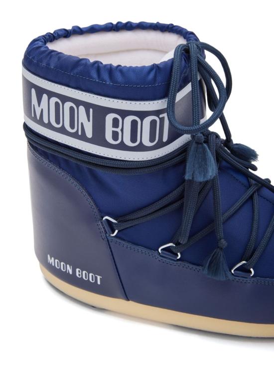 26FW 문부츠 아이콘 나일론 로우 부츠 1409340D F003 NAVY - MOON BOOT