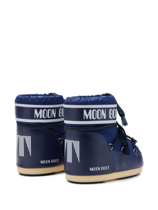 26FW 문부츠 아이콘 나일론 로우 부츠 1409340D F003 NAVY - MOON BOOT