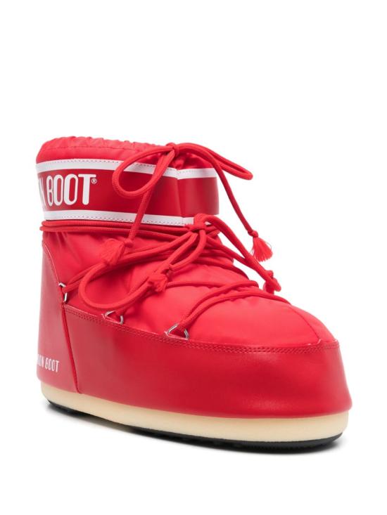 26FW 문부츠 아이콘 나일론 로우 부츠 1409340D D001 RED - MOON BOOT