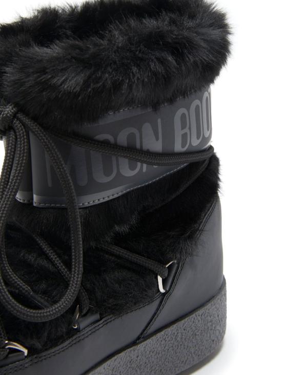 26FW 문부츠 엘트랙 포우 퍼 부츠 2450130 N001 BLACK - MOON BOOT