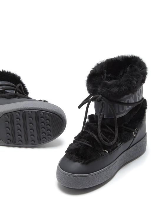 26FW 문부츠 엘트랙 포우 퍼 부츠 2450130 N001 BLACK - MOON BOOT
