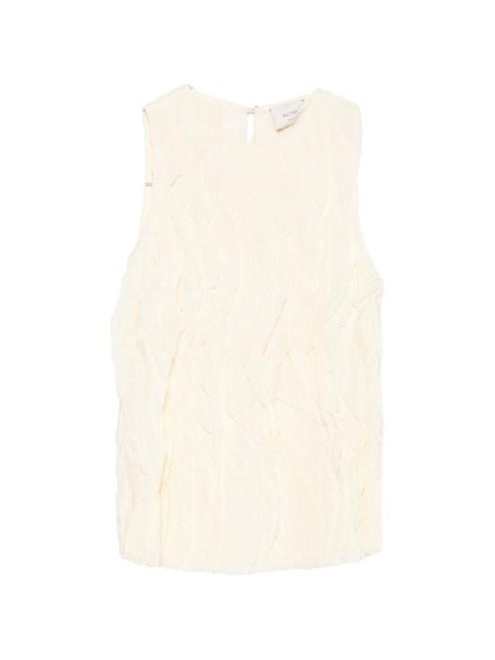 26FW 알리지 민소매 티셔츠 266201 A6029GESSO WHITE
