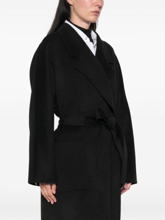 26FW 엘리자베타프랜치 코트 CP01D66E2 110 BLACK - ELISABETTA FRANCHI