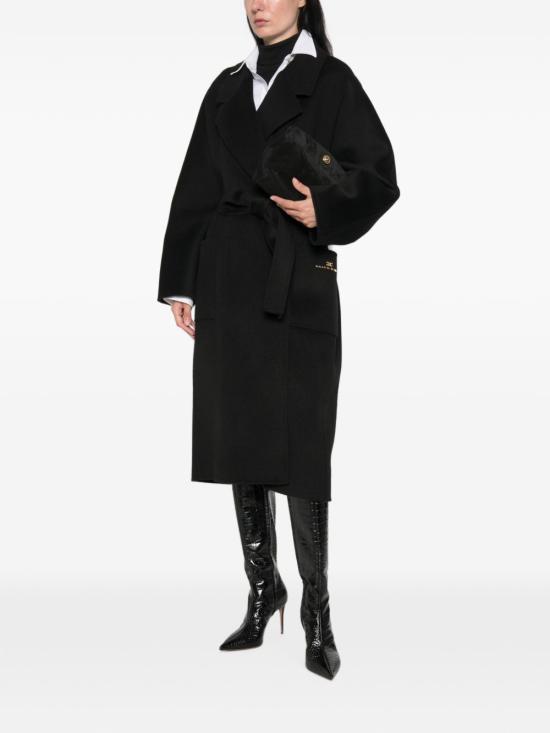 26FW 엘리자베타프랜치 코트 CP01D66E2 110 BLACK - ELISABETTA FRANCHI