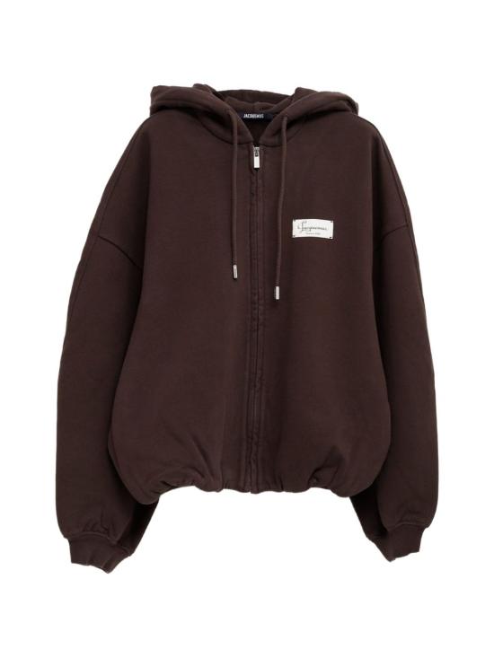 26FW 자크뮈스 후드 티셔츠 HOU00314 AJ00325881 BROWN