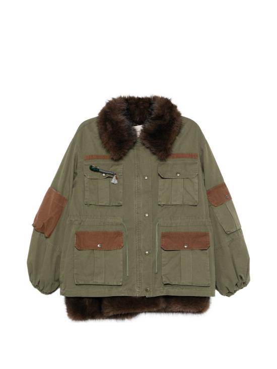 26FW 프론트 스트릿 패딩 38316 00 GREEN