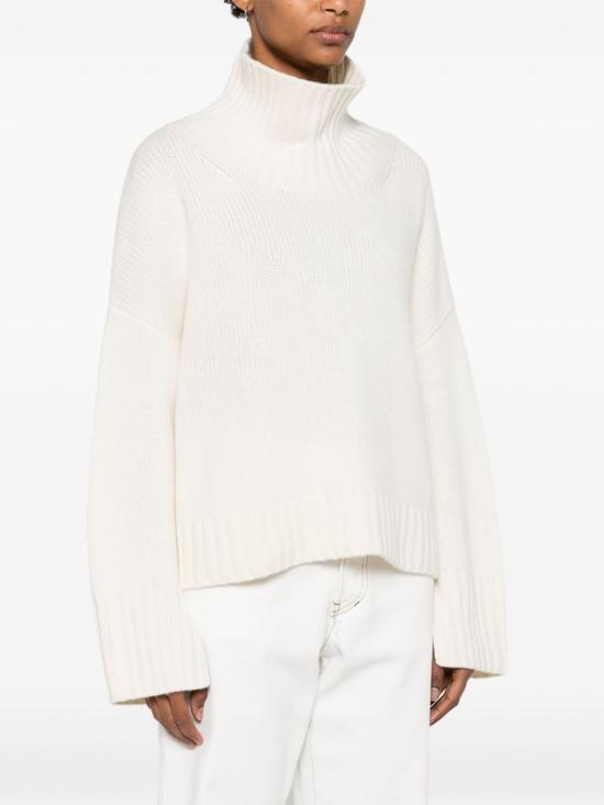 26FW 소프트 고트 스웨터 FW25SF2104910086 FEATHERWHITE - SOFT GOAT