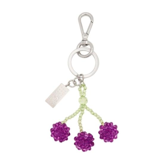 26SS MM6 메종마르지엘라 키링 MMM025301 PURPLE