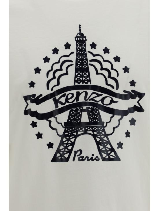 26FW 겐조 반팔 티셔츠 FG65TS1664SG 02 WHITE - KENZO