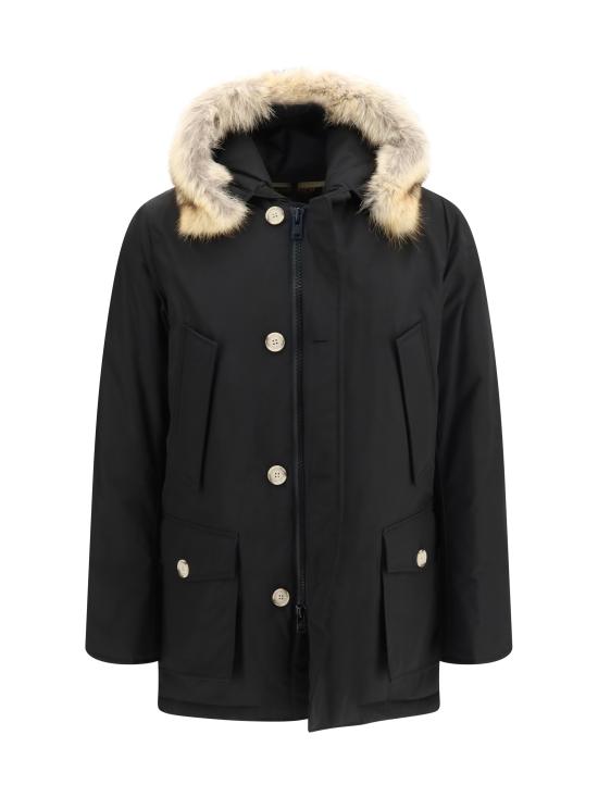 26FW 울리치 아크틱 퍼 트리밍 파카 CFWOOU0482MBUT0001 BLK BLACK