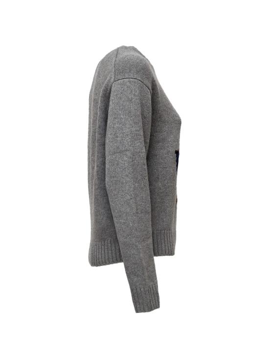 26FW 폴로 랄프로렌 스웨터 211B17771 002 GRAY HEATHER - POLO RALPH LAUREN