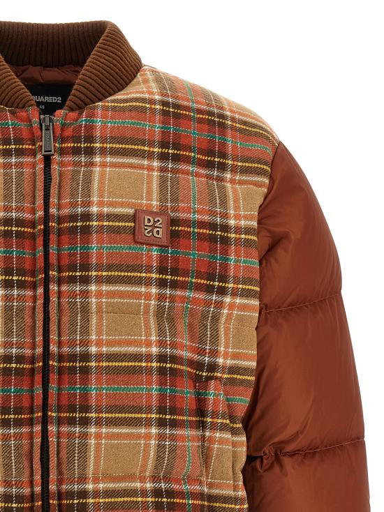 26FW 디스퀘어드2 봄버 자켓 S74AM1714D35512001F Brown - DSQUARED2