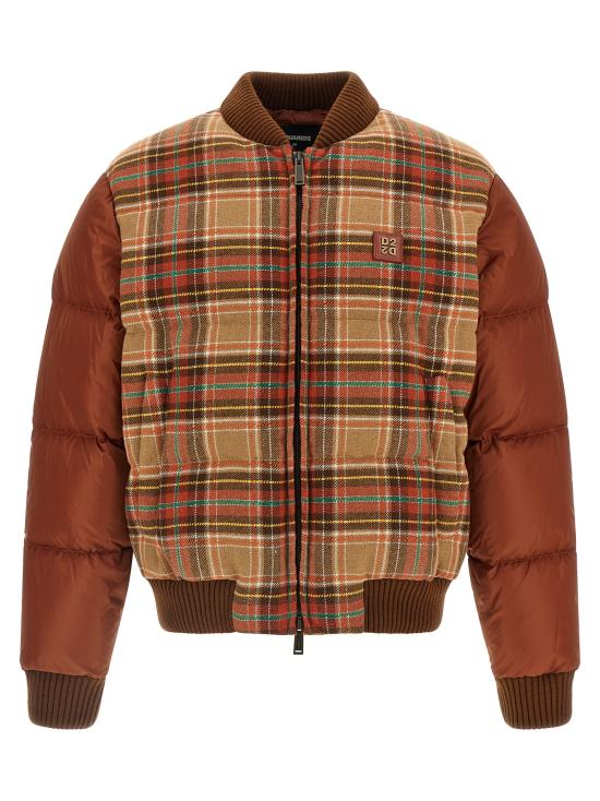 26FW 디스퀘어드2 봄버 자켓 S74AM1714D35512001F Brown