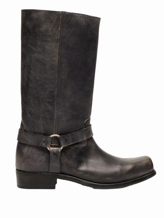 26FW 골든구스 버클&스트랩 하이 바이커 부츠 GWF01057 F008235 90100 BLACK