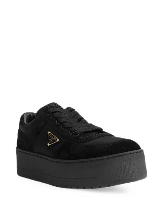 26FW 프라다 다운타운 볼드 레더 스니커즈 1E792MFBC50 ZJM F0002 NERO - PRADA