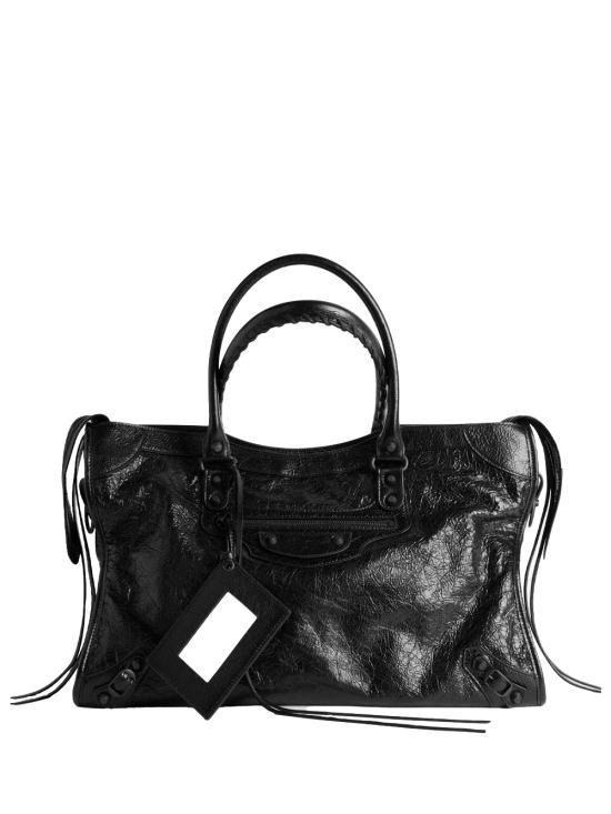 26FW 발렌시아가 르 시티 백 라지 865765 2ACME 1000 BLACK