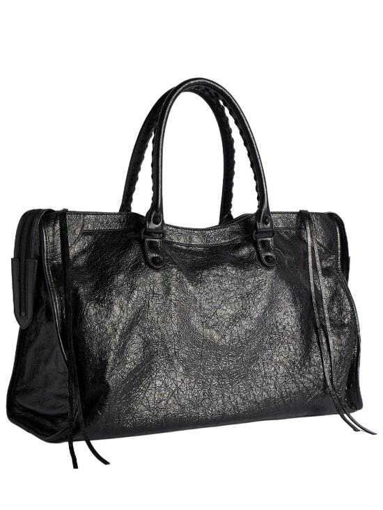 26FW 발렌시아가 르 시티 백 라지 865765 2ACME 1000 BLACK - BALENCIAGA