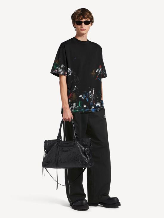 26FW 발렌시아가 르 시티 백 라지 865765 2ACME 1000 BLACK - BALENCIAGA