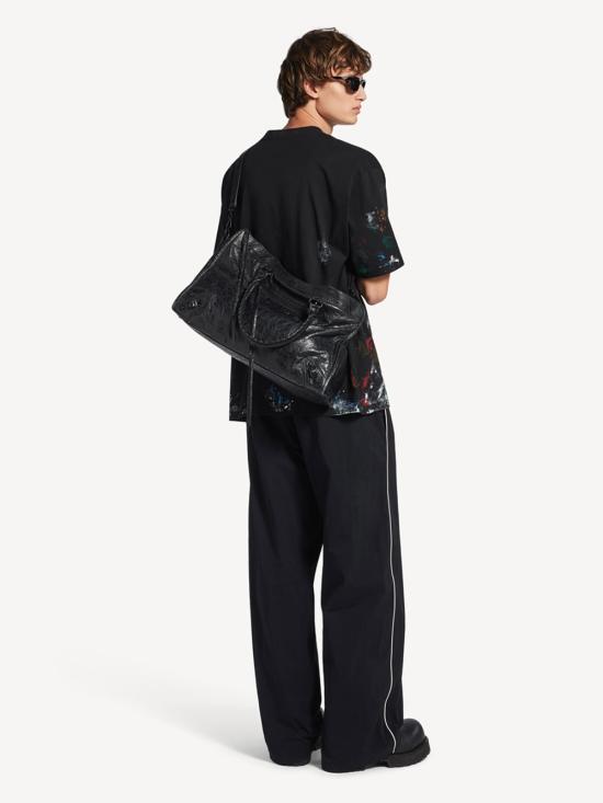 26FW 발렌시아가 르 시티 백 라지 865765 2ACME 1000 BLACK - BALENCIAGA