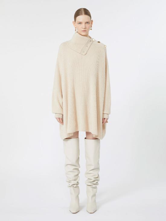 26FW 스포트막스 숏 원피스 SPXALIBI 002 CANAPA MELANGE - SPORTMAX
