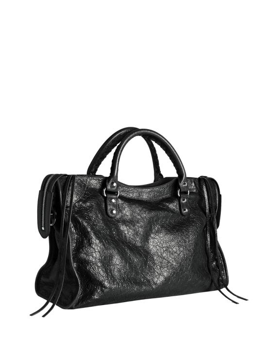 26FW 발렌시아가 르 시티 백 미디움 865760 2ACLR 1000 BLACK - BALENCIAGA